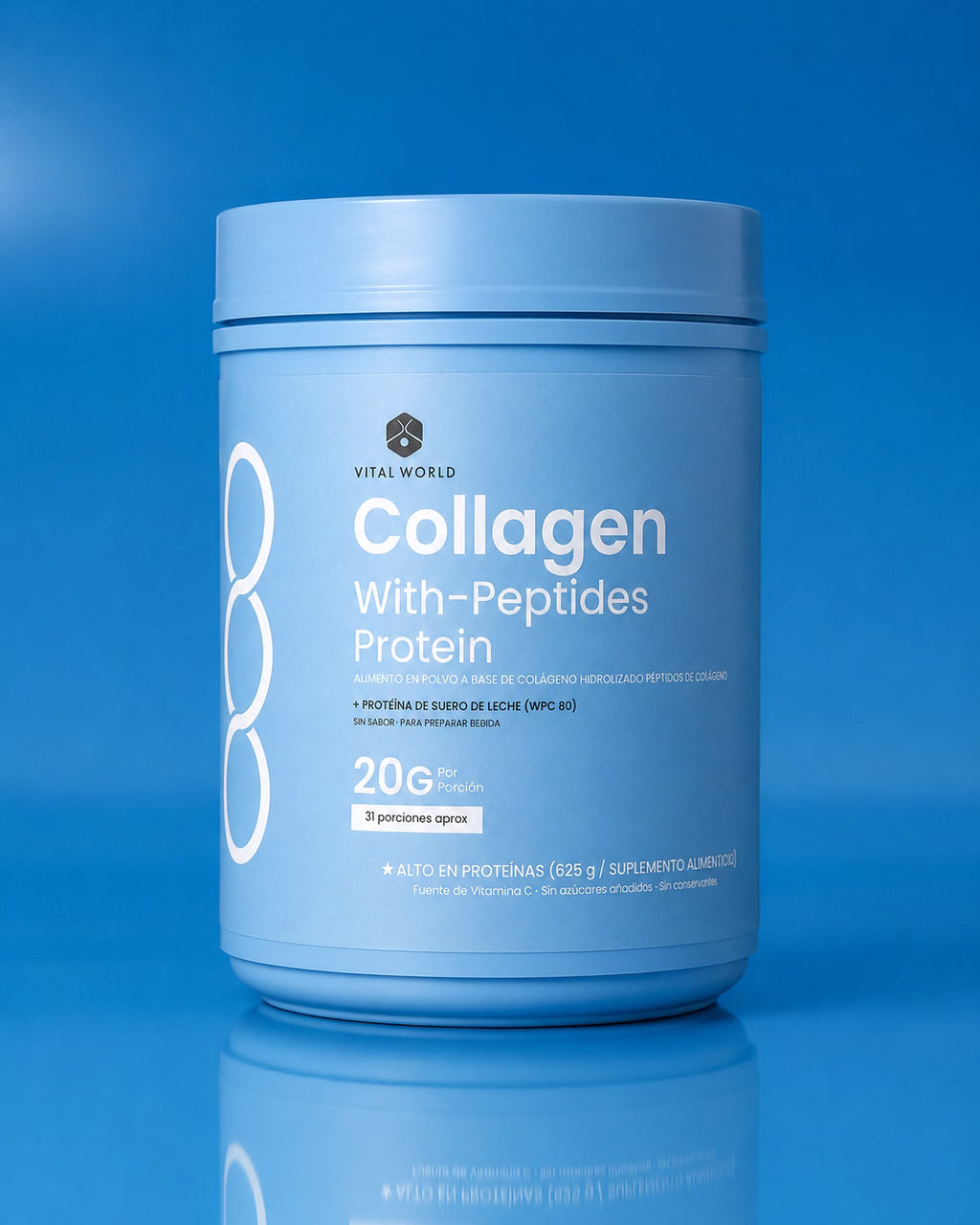 COLLAGEN WITH-PEPTIDES PROTEIN