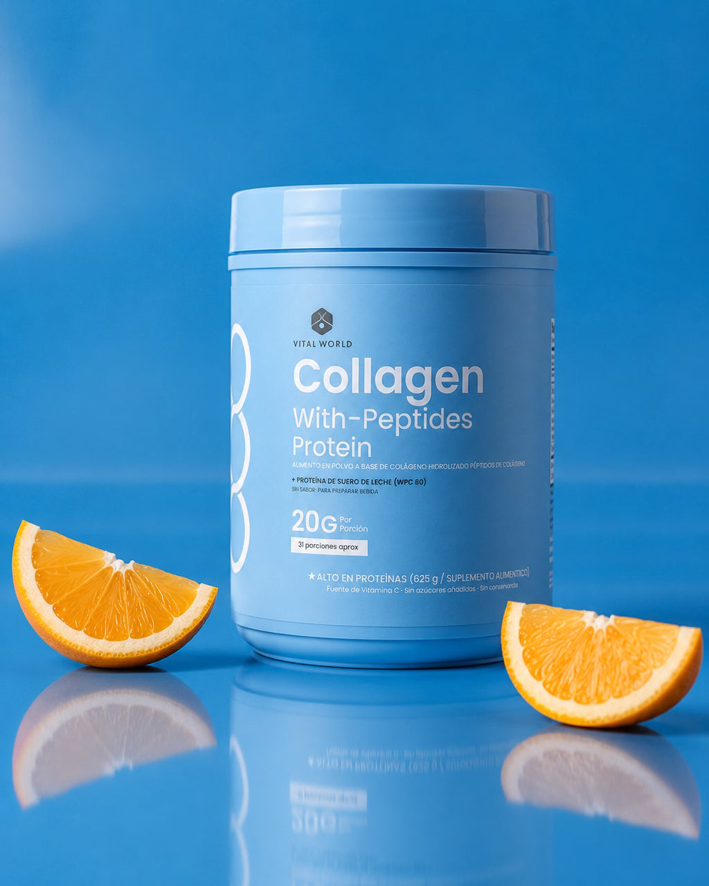 COLLAGEN WITH-PEPTIDES PROTEIN