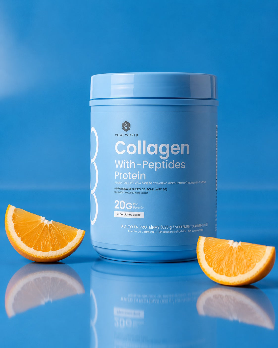 COLLAGEN WITH-PEPTIDES PROTEIN