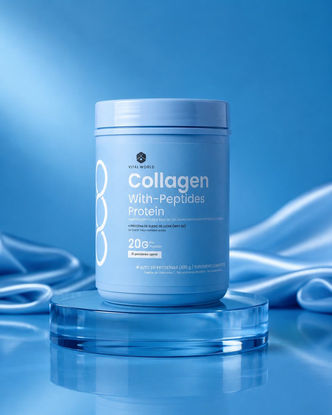 COLLAGEN WITH-PEPTIDES PROTEIN