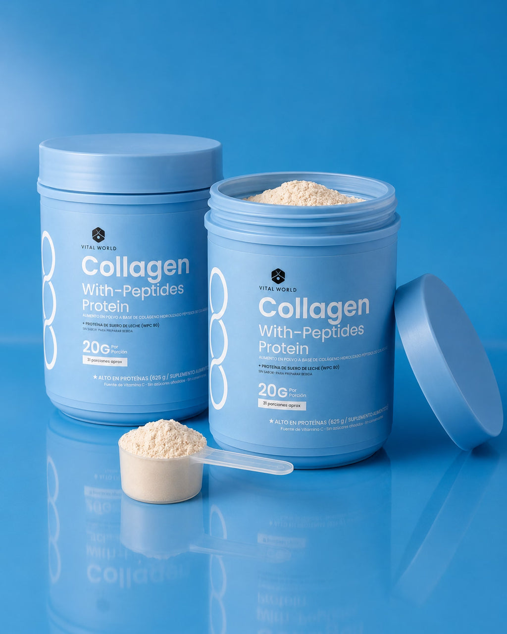 COLLAGEN WITH-PEPTIDES PROTEIN