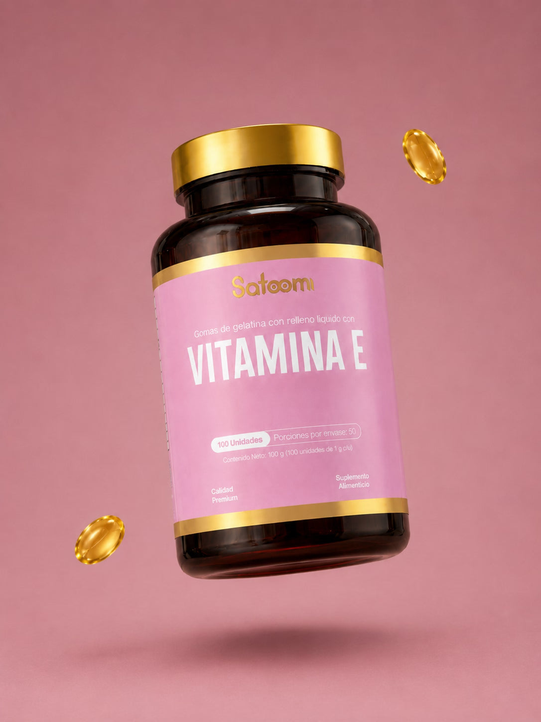 SATOOMI VITAMINA E – SUPLEMENTO EN CÁPSULAS