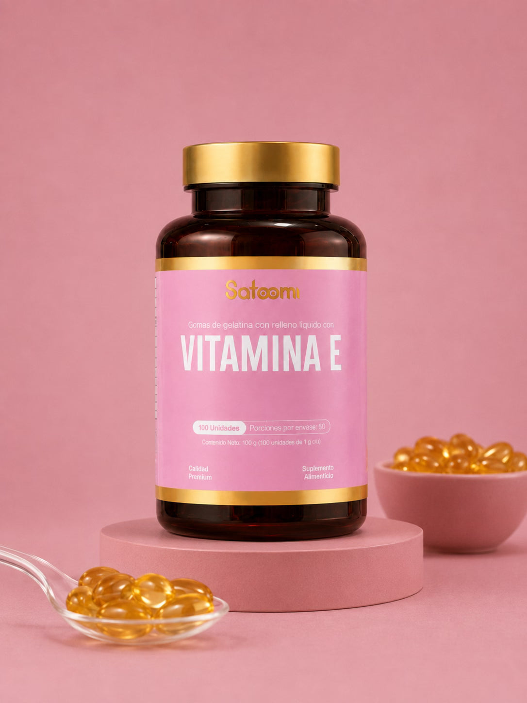 SATOOMI VITAMINA E – SUPLEMENTO EN CÁPSULAS