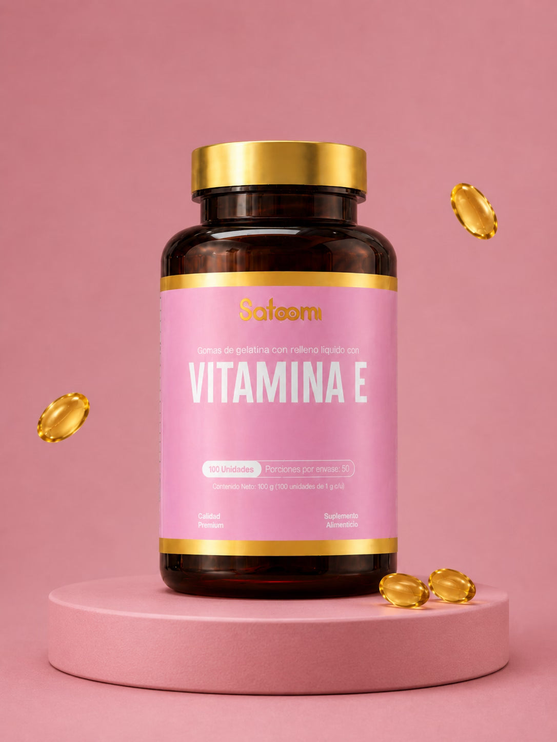SATOOMI VITAMINA E – SUPLEMENTO EN CÁPSULAS